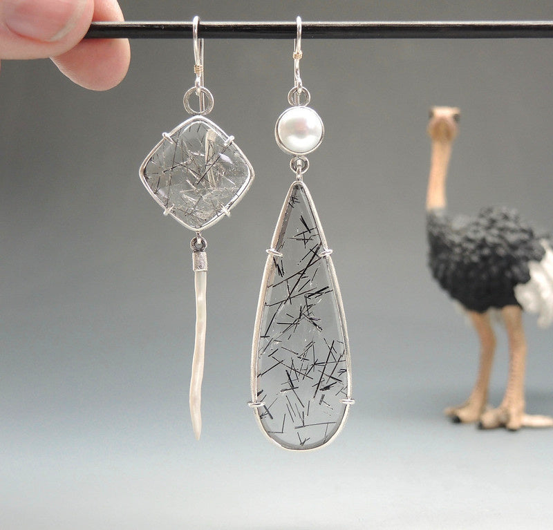 Antique Silver Earrings Retro Ornament Accessories Ear Hook Women