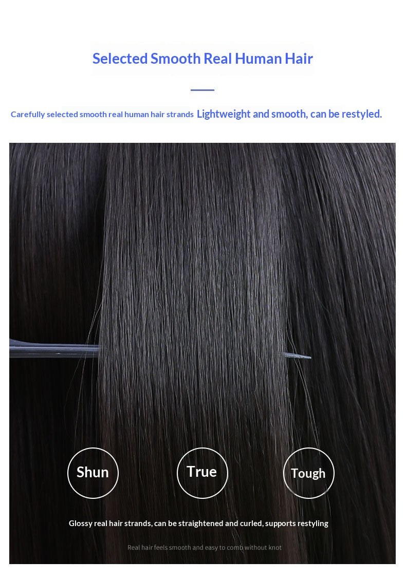 13x6 Lace Front Straight Human Hair Wig