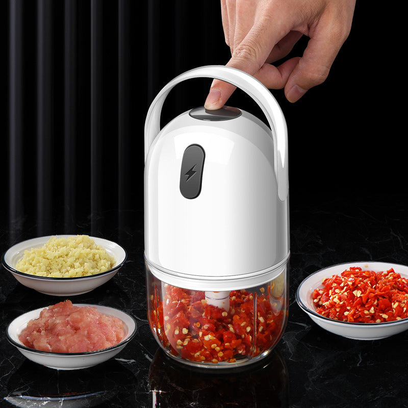 Kitchen Electric Garlic Masher Large-capacity