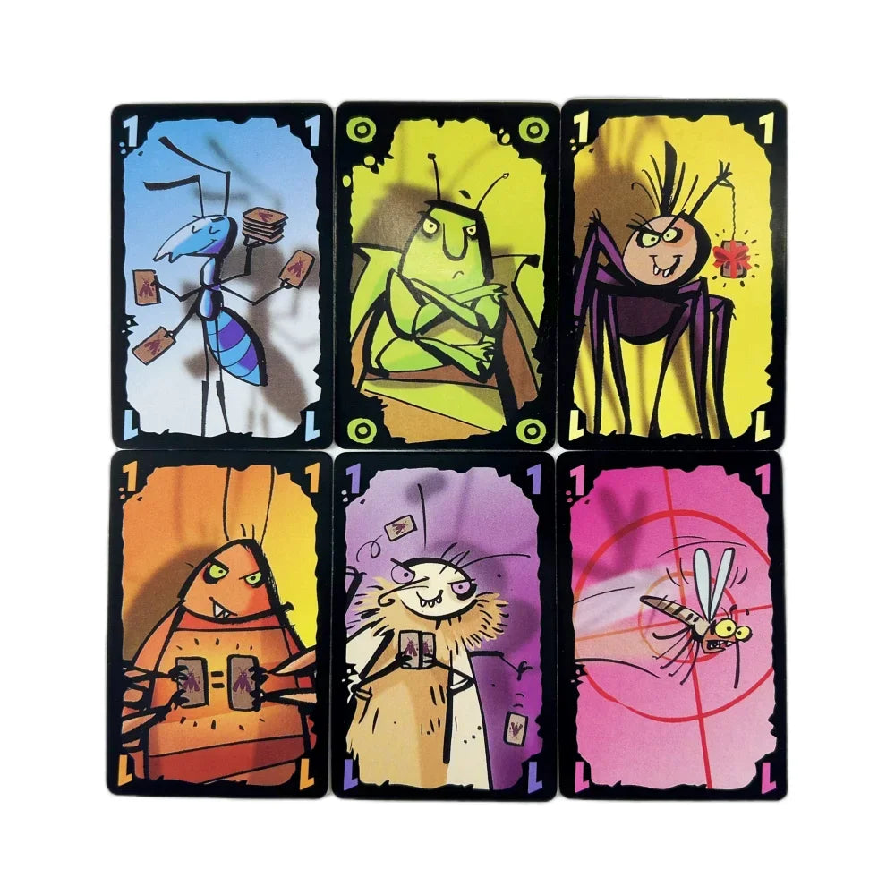 1 PC Mogel Motte Polilla Tramposa Card Game Devir-Game Moth Cheate /Royal Xiaoqiang Cheating Moth Board Deck For Party Playing