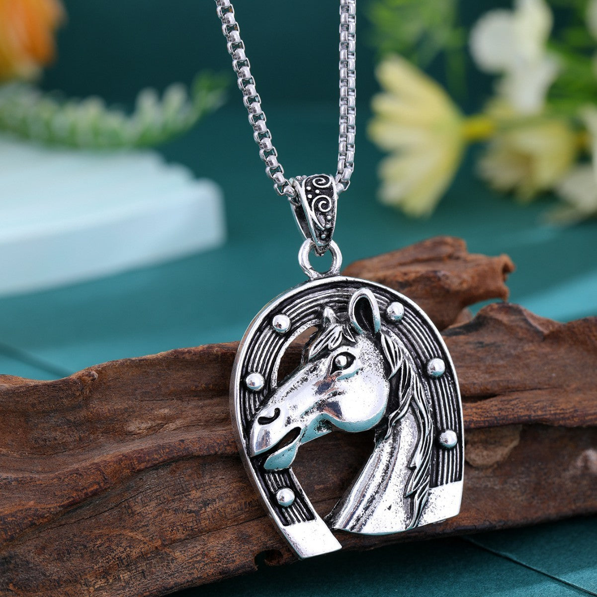 Men's Necklace With Hip-Hop Titanium Steel Animal Pendant For Instant Success