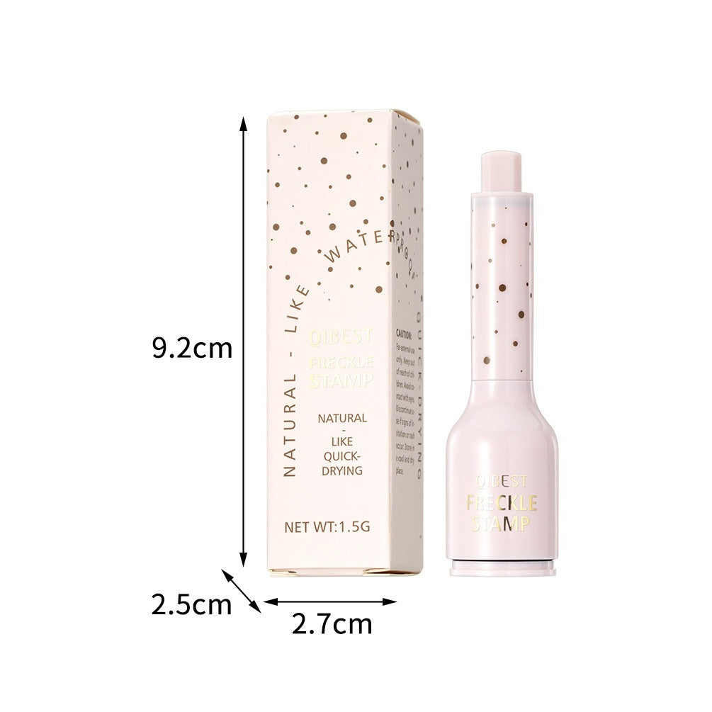 Brown Facial Pseudo Freckle Makeup Natural Color Holding Makeup Portable Cosmetic Brush