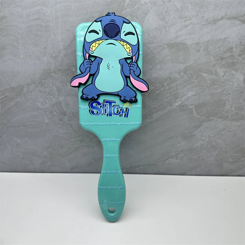 Disney Animation Lilo & Stitch Comb Series Cartoon Stitch Peripheral Air Cushion Massage Comb Children Girl Student Comb
