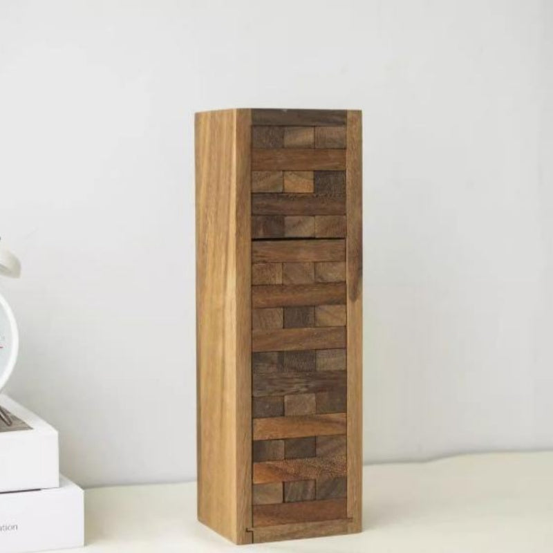 Wooden Building Blocks - Fun Toys For Family Games, Board Games, Parties And Family Reunions