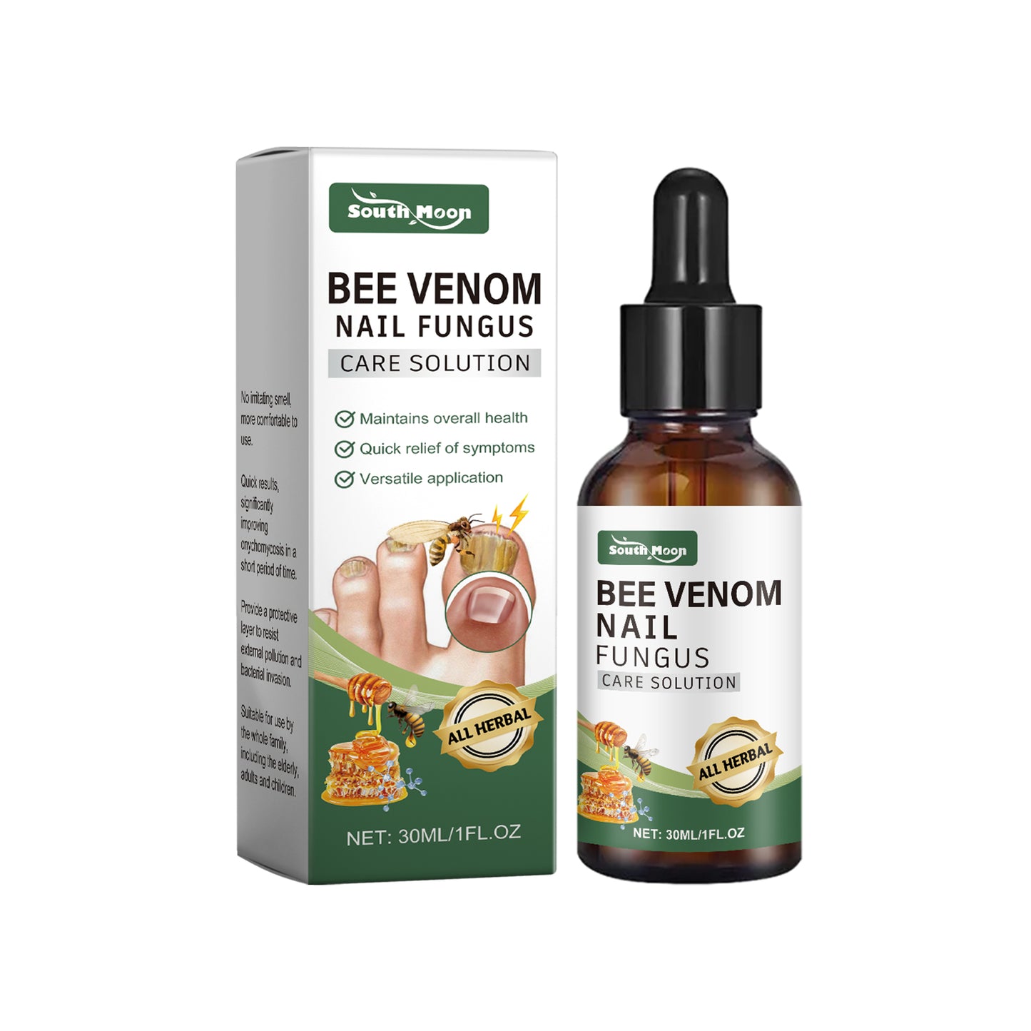 South Moon Nail Repair Solution Soft Nails Thick Nails Cleaning Care Nourishing Care Around The Nail