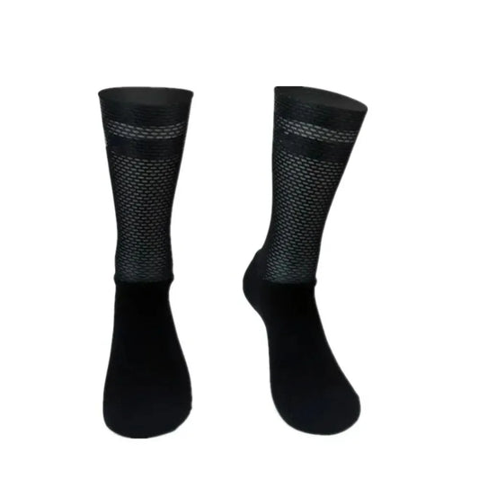 2025 New Team Socks New Aero Pro Anti Slip Cycling Socks Men Bicycle Sport Running Bike Socks Calcetines Ciclismo
