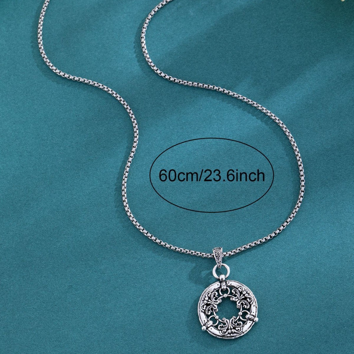 Versatile Chinese Auspicious Cloud Patterned Necklace