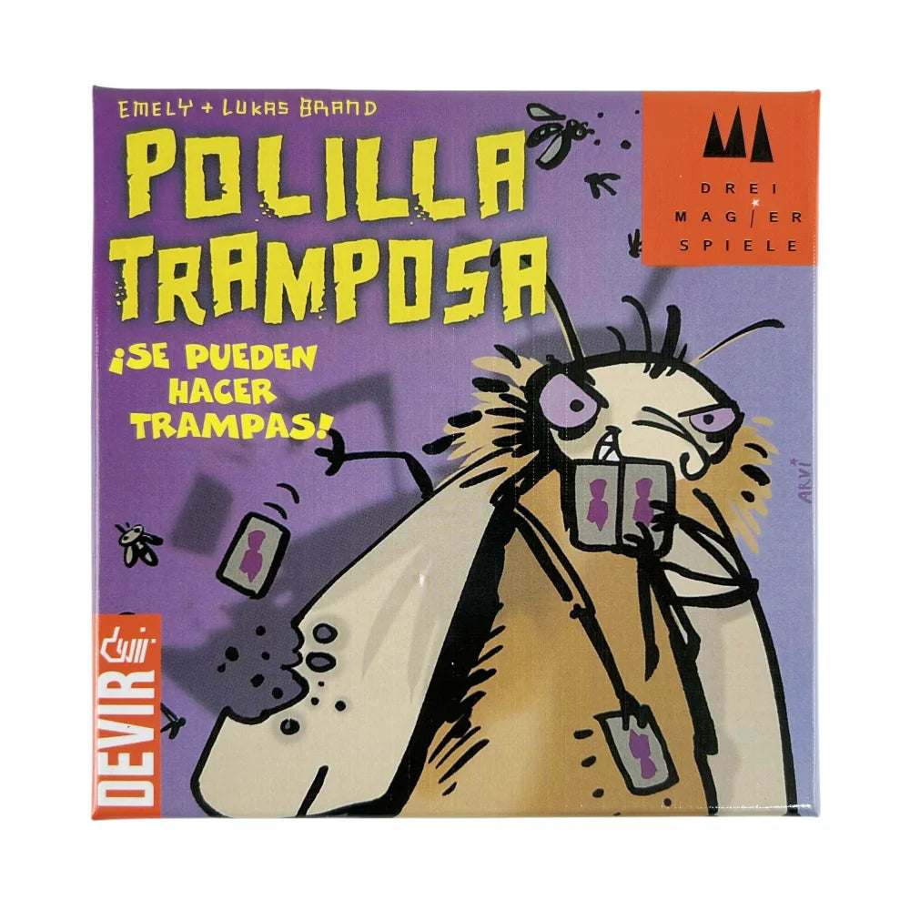 1 PC Mogel Motte Polilla Tramposa Card Game Devir-Game Moth Cheate /Royal Xiaoqiang Cheating Moth Board Deck For Party Playing