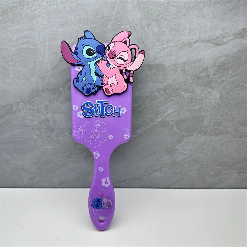 Disney Animation Lilo & Stitch Comb Series Cartoon Stitch Peripheral Air Cushion Massage Comb Children Girl Student Comb