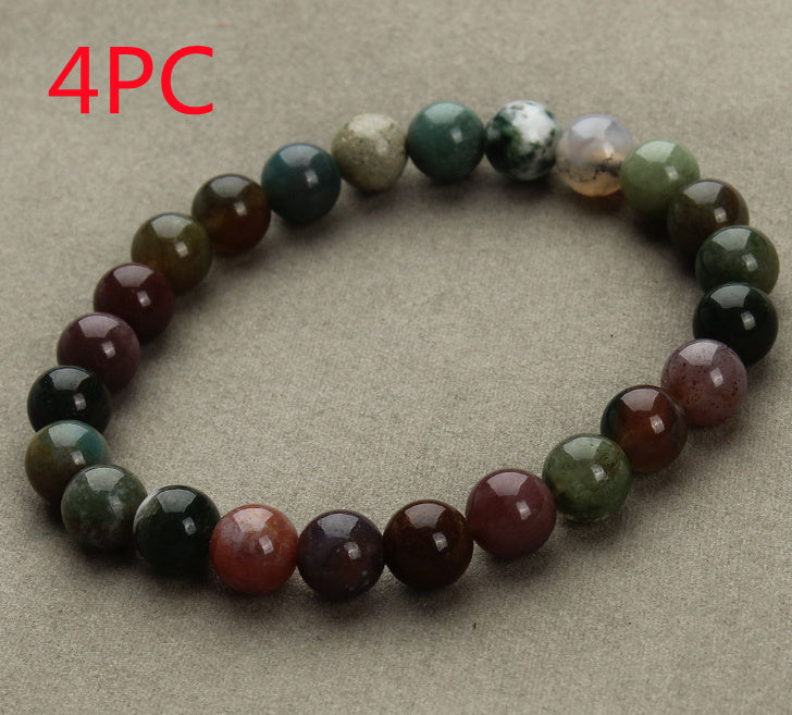 Aventurine Blue Sandstone Beads Round Bead Bracelet Bracelet