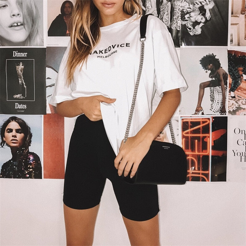 Women's High Waist Bike Shorts