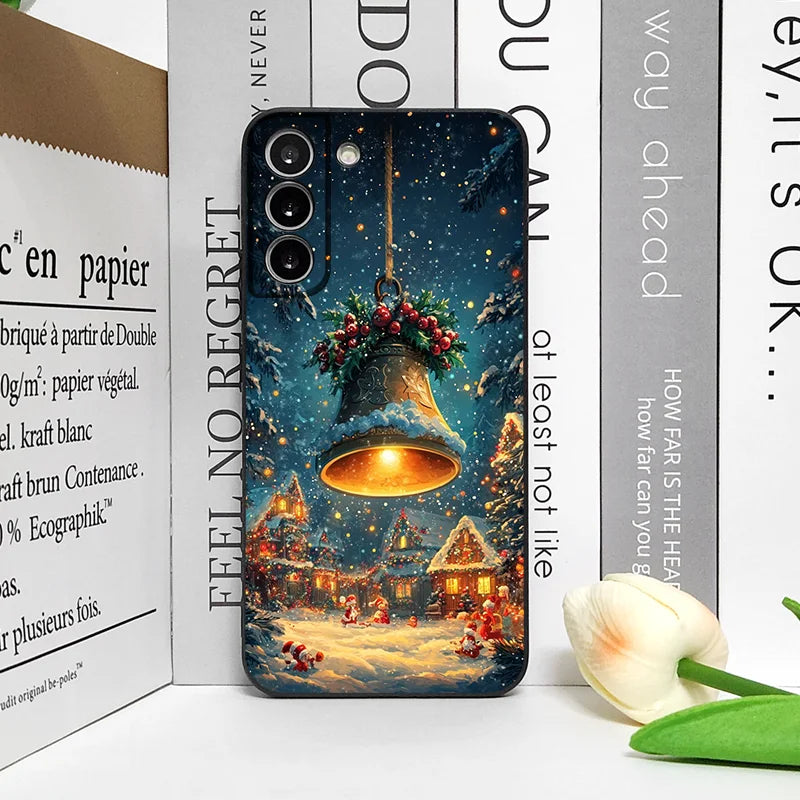 Artistic Merry Christmas Tree Gifts Pattern Phone Case for Google Pixel 9A 8A 7A 6A 7 PRO 8 9 Pro XL 4G 5G Silicone Soft Covers