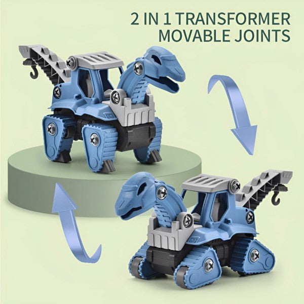 Dinosaur Set With Electric Drill, Construction Toys For Boys - Not Shipped On Weekends - Prohibited Sales Platforms - Temu, Walmart