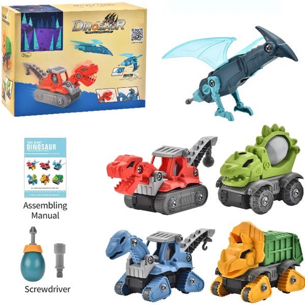 Dinosaur Set With Electric Drill, Construction Toys For Boys - Not Shipped On Weekends - Prohibited Sales Platforms - Temu, Walmart