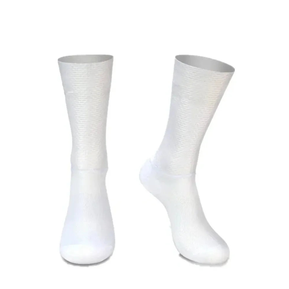 2025 New Team Socks New Aero Pro Anti Slip Cycling Socks Men Bicycle Sport Running Bike Socks Calcetines Ciclismo
