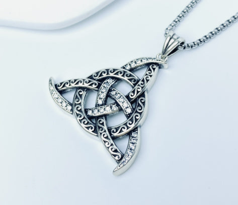 Pendant Personality Triangle Fashion Necklace