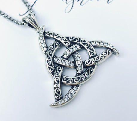 Pendant Personality Triangle Fashion Necklace