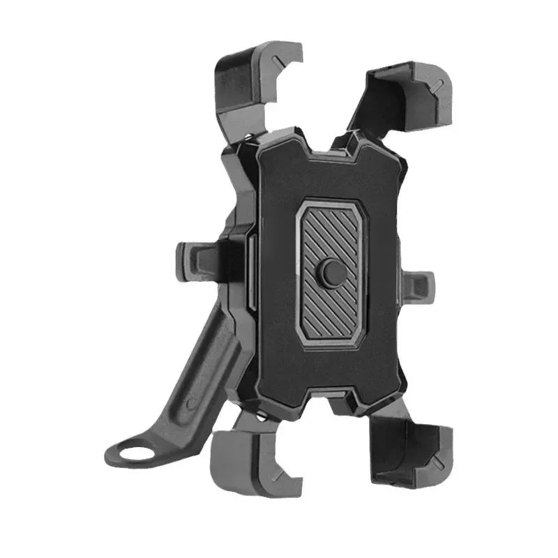 New Motorcycle Bicycle Phone Holder Moto Rearview Mirror Handlebar Mount Compatible for Xiaomi IPhone Mobile Navigation Bracket