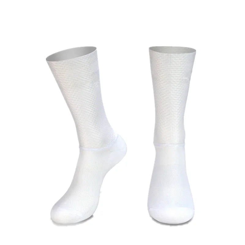 2025 New Team Socks New Aero Pro Anti Slip Cycling Socks Men Bicycle Sport Running Bike Socks Calcetines Ciclismo