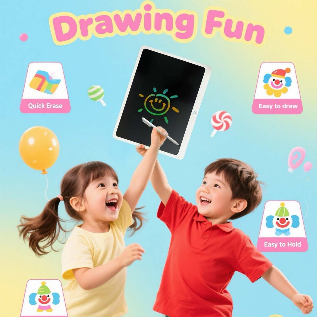 LCD Writing Tablet, Valentines Day Gifts For Kids,13 Inch Colorful Toddler Doodle Board Drawing Tablet, Erasable Reusable Electronic Drawing Pads, Educational And Learning Toys For Kids