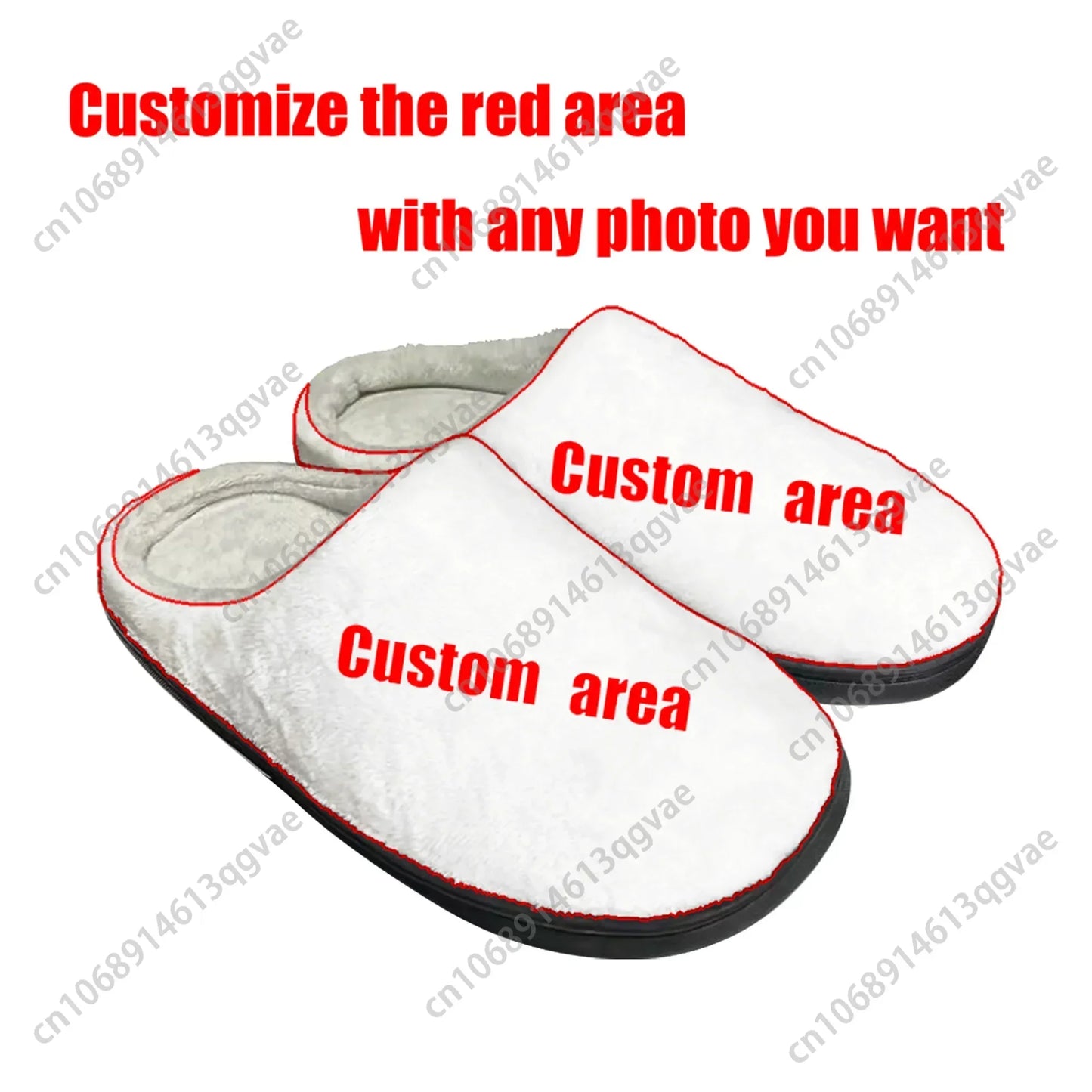 Christmas Deer Buffalo Plaid Home Cotton Slippers Mens Womens Teenager Plush Bedroom Casual Keep Warm Shoes Tailor Made Slipper