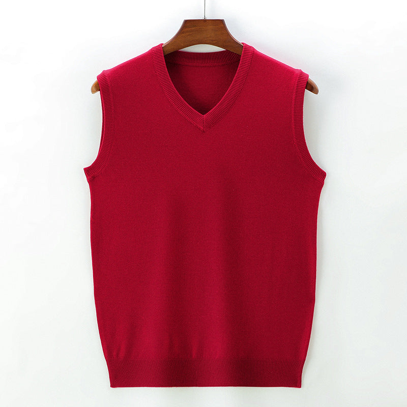 Including Wool Vest Vest Sweater Men's Autumn And Winter
