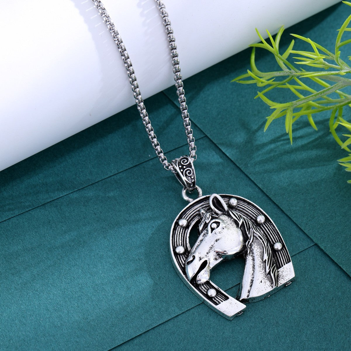 Men's Necklace With Hip-Hop Titanium Steel Animal Pendant For Instant Success