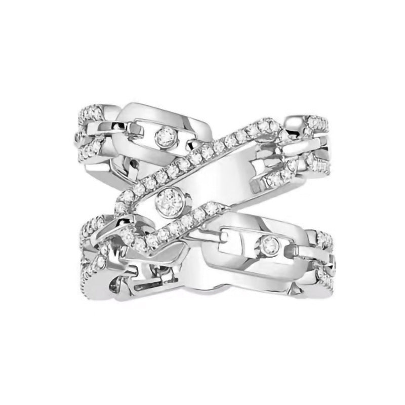 Niche Clip Design Ring For Women