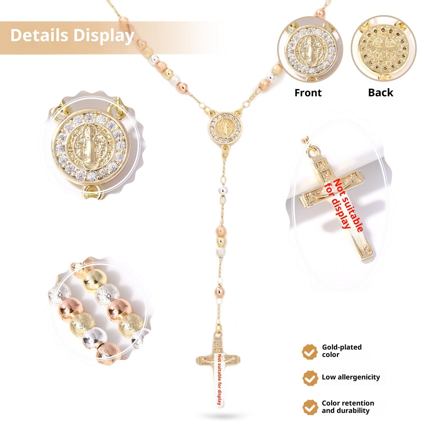 Cross Pendant Necklace For Women