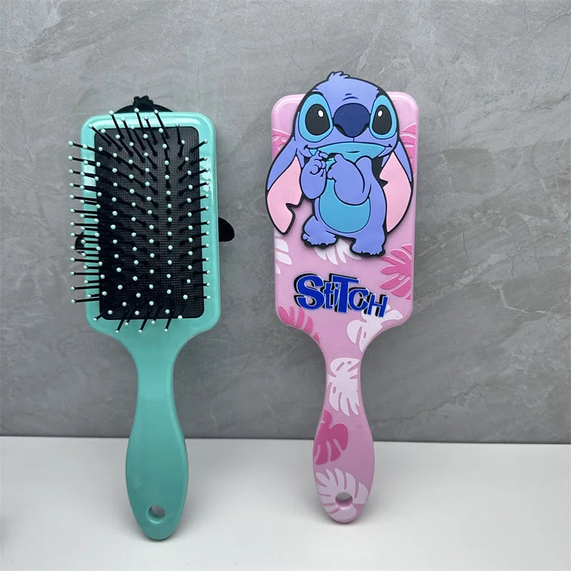 Disney Animation Lilo & Stitch Comb Series Cartoon Stitch Peripheral Air Cushion Massage Comb Children Girl Student Comb