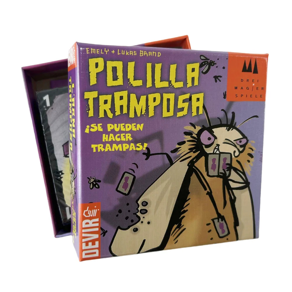 1 PC Mogel Motte Polilla Tramposa Card Game Devir-Game Moth Cheate /Royal Xiaoqiang Cheating Moth Board Deck For Party Playing